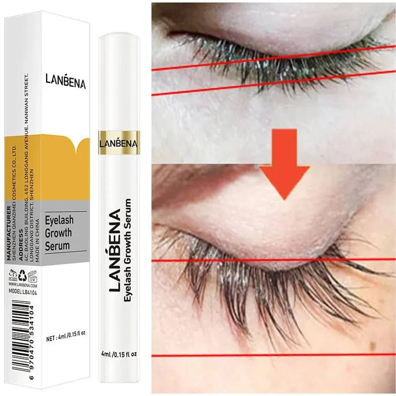 پکیج سرم تقویت ناخن  تقویت مژه  سفید کننده دندان مدل LANBENA